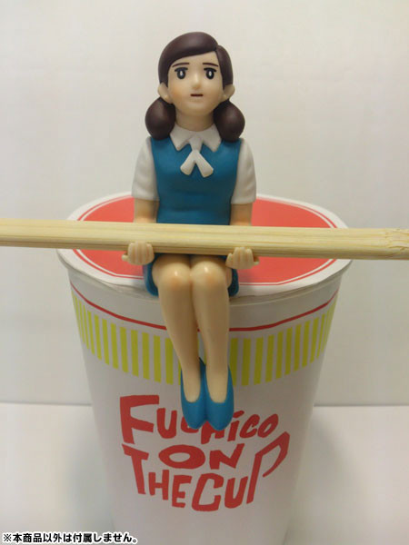 Fuchiko (Blue), Cup No Fuchiko, Ensky, Pre-Painted, 4970381321390